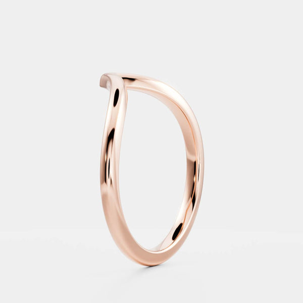 Chevron Plain- Wedding Band - Chevron Plain- Wedding Band