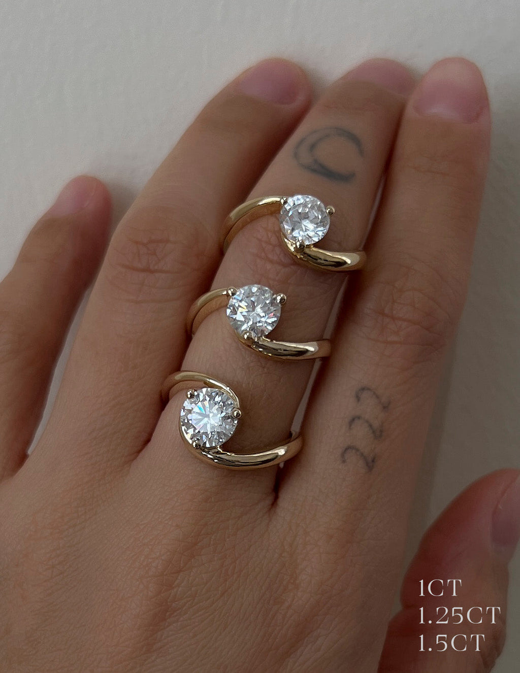 Solitaire Rapture & Pave Band- Oval Lab Grown Diamond Bridal Set