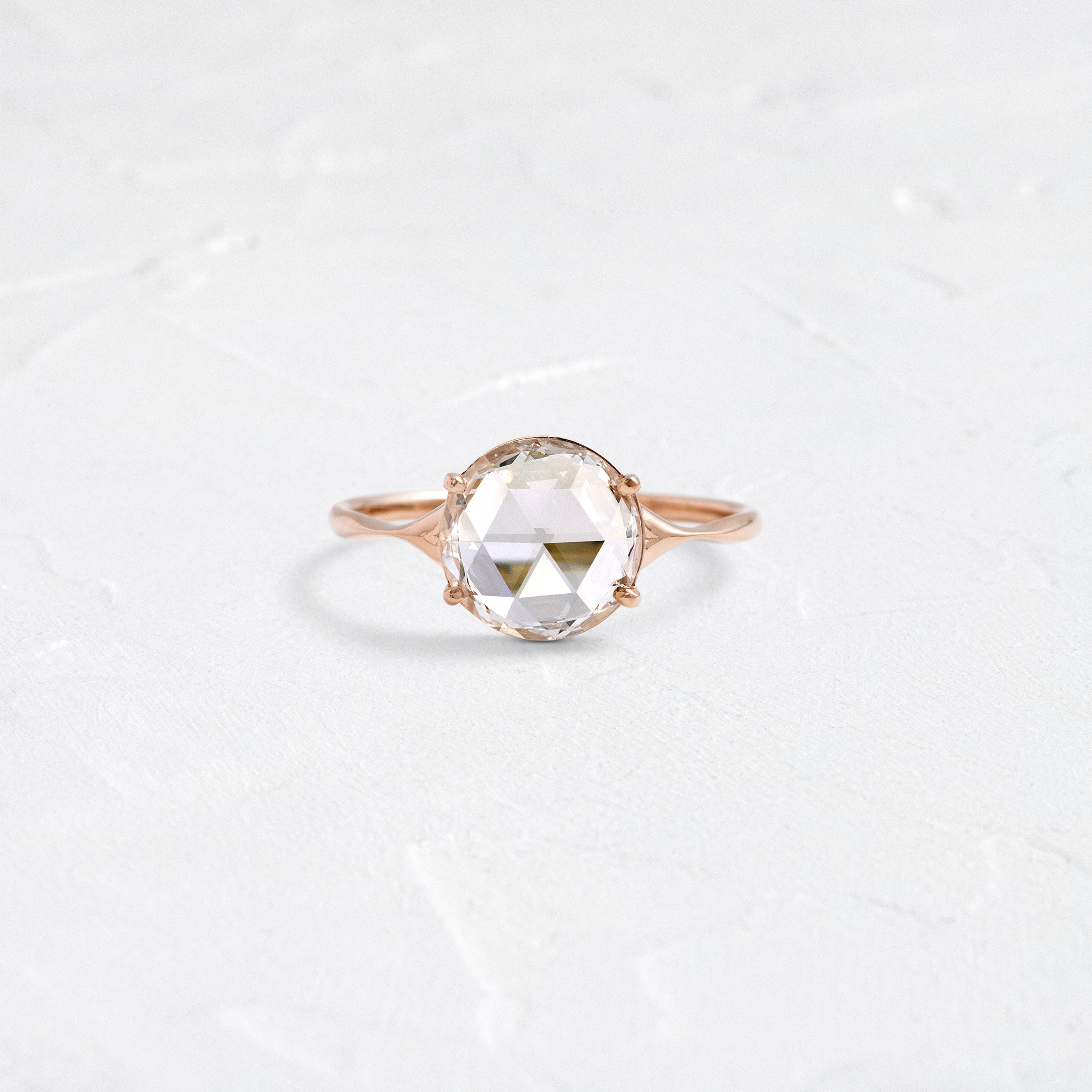 Solitaire-Oval Lab Grown Diamond Engagement Ring