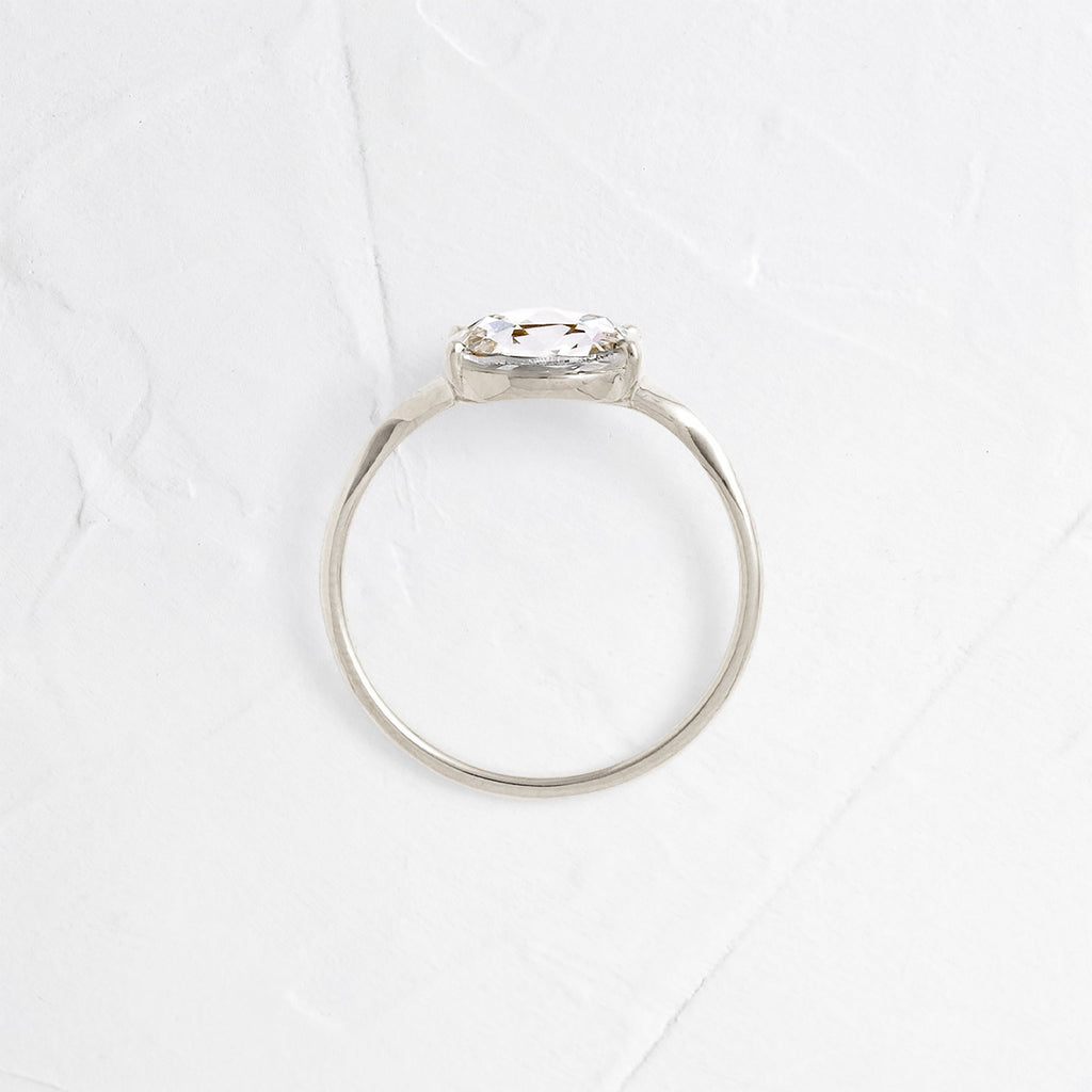 Solitaire-Oval Lab Grown Diamond Engagement Ring