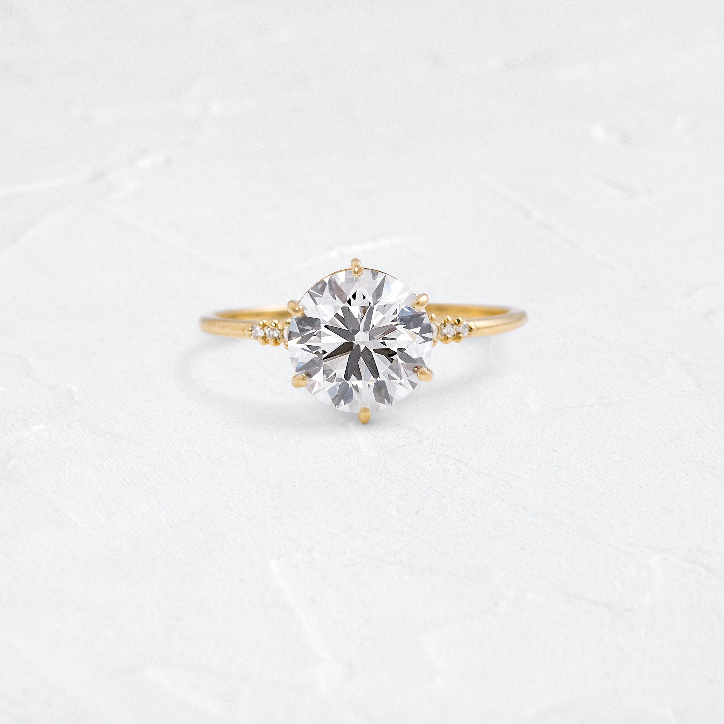 Solitaire-Oval Lab Grown Diamond Engagement Ring