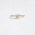 Solitaire-Oval Lab Grown Diamond Engagement Ring