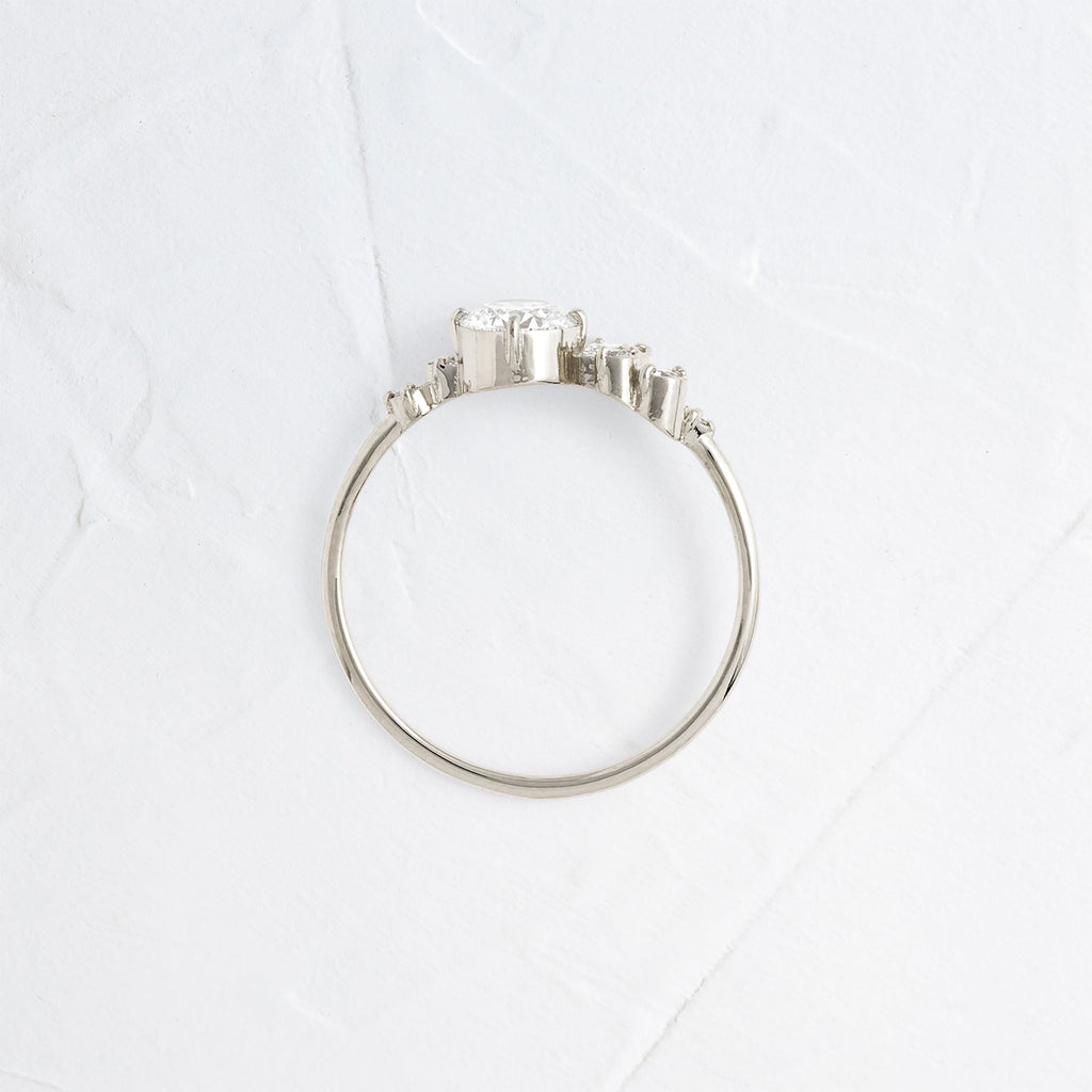 Solitaire-Oval Lab Grown Diamond Engagement Ring