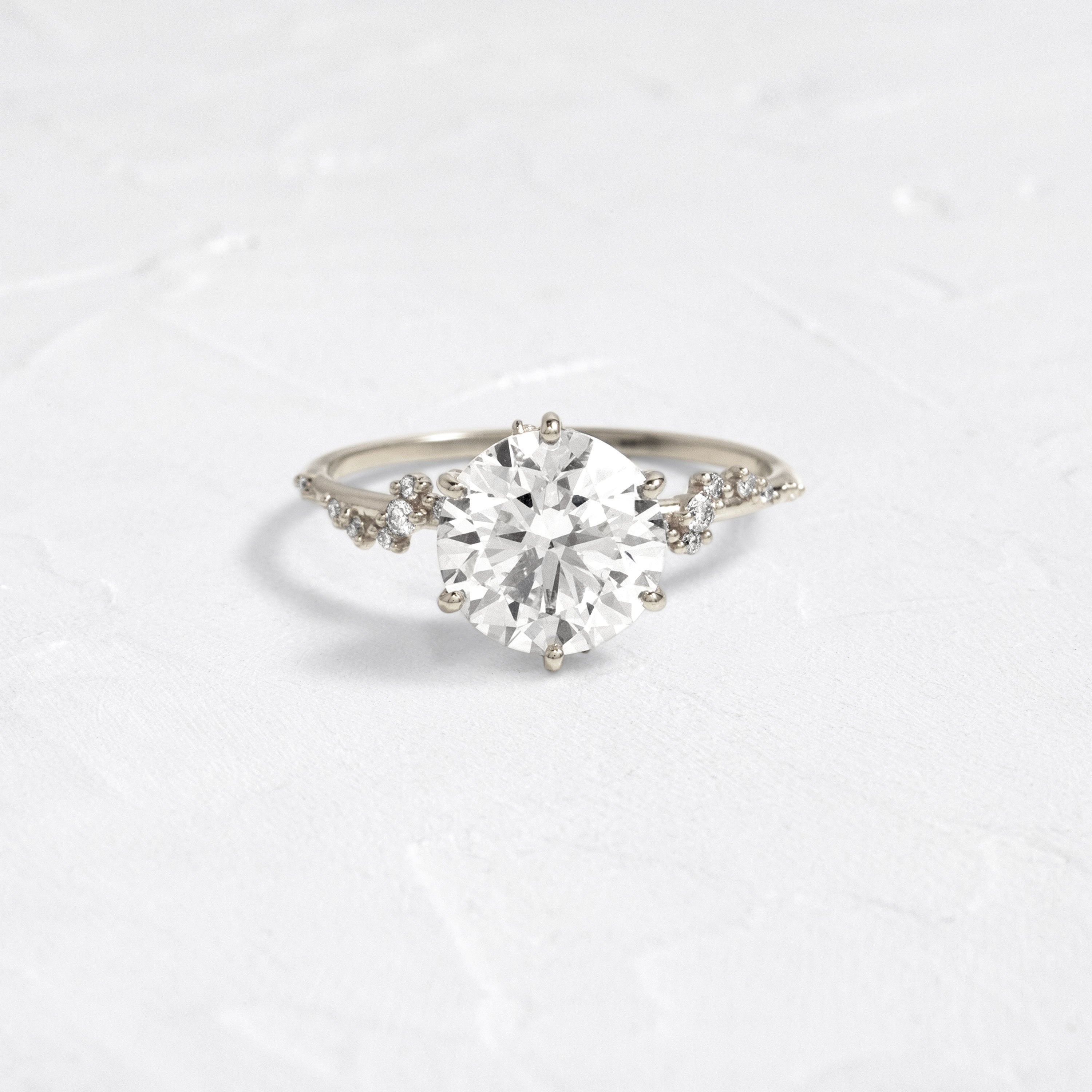 Solitaire-Oval Lab Grown Diamond Engagement Ring