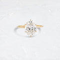 Solitaire-Oval Lab Grown Diamond Engagement Ring