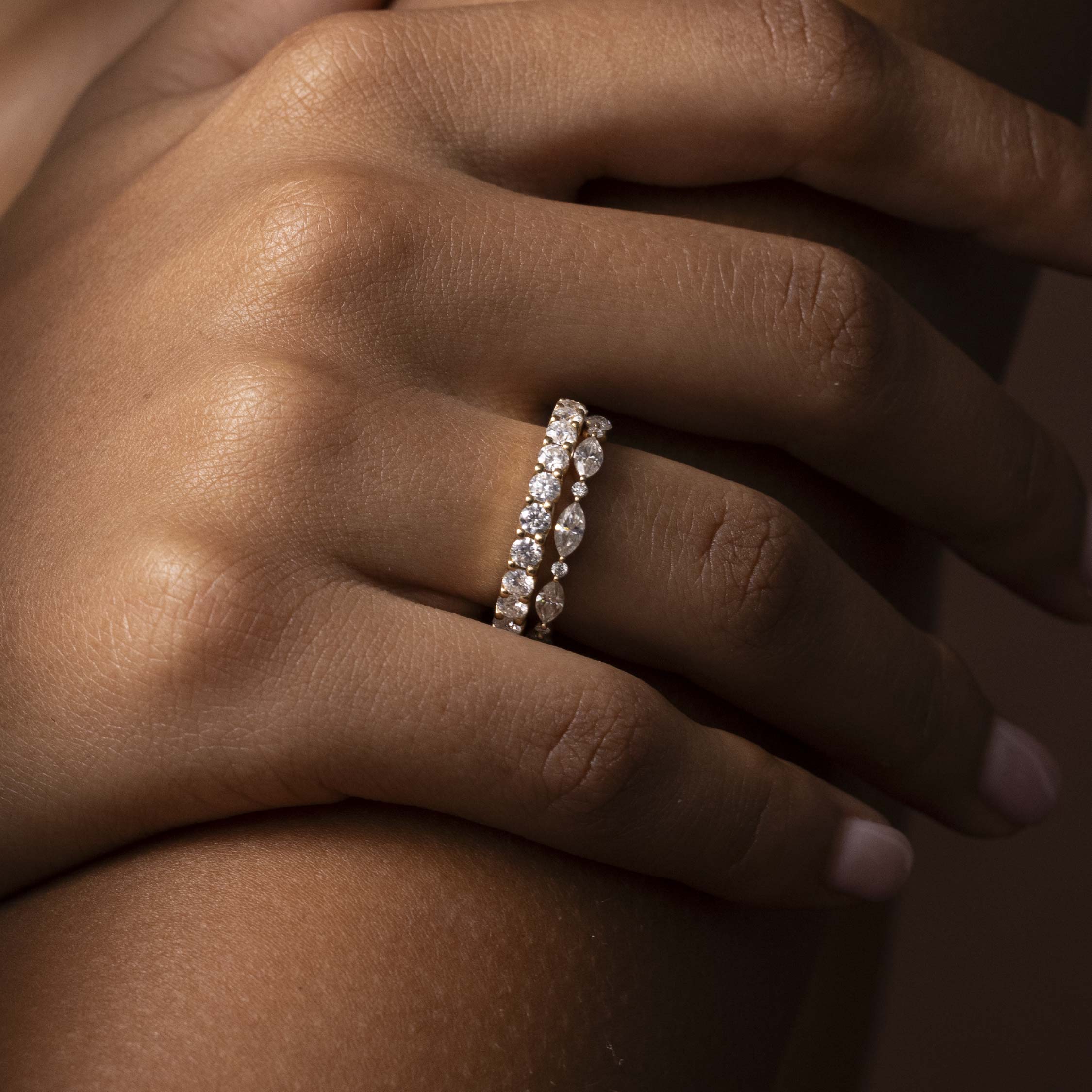 Eternity- 0.50 CT Round Lab Grown Diamond Wedding Band