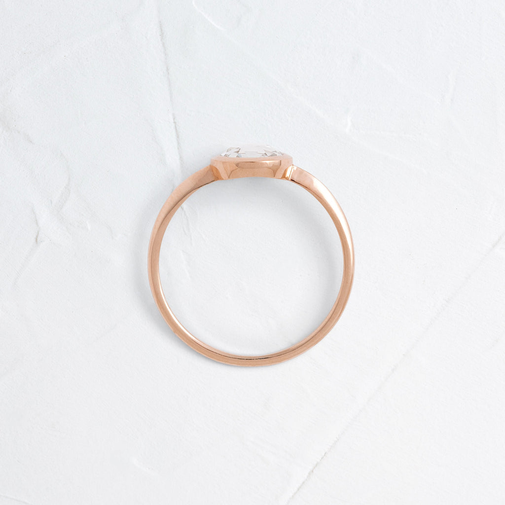Solitaire-Oval Lab Grown Diamond Engagement Ring