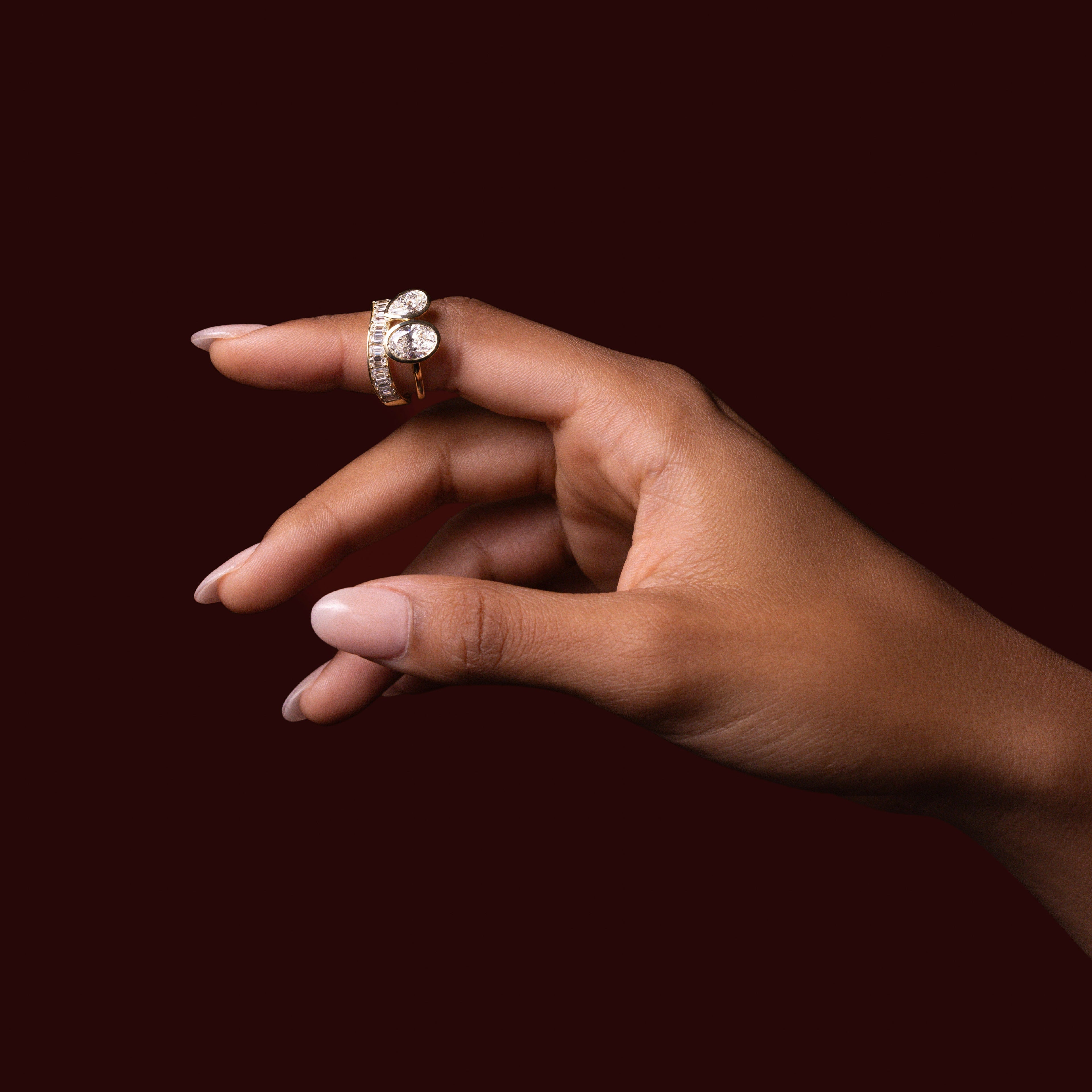 Solitaire-Oval Lab Grown Diamond Engagement Ring