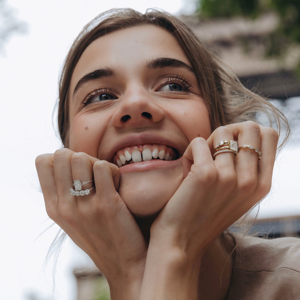 Solitaire-Oval Lab Grown Diamond Engagement Ring