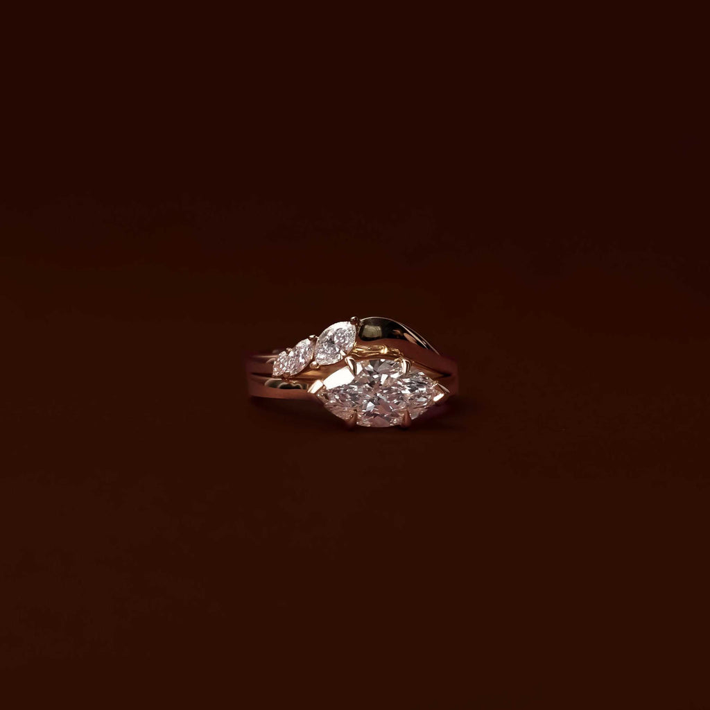 Solitaire- 1.0 CT Oval Moissanite Engagement Ring