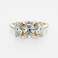 Solitaire-Oval Lab Grown Diamond Engagement Ring