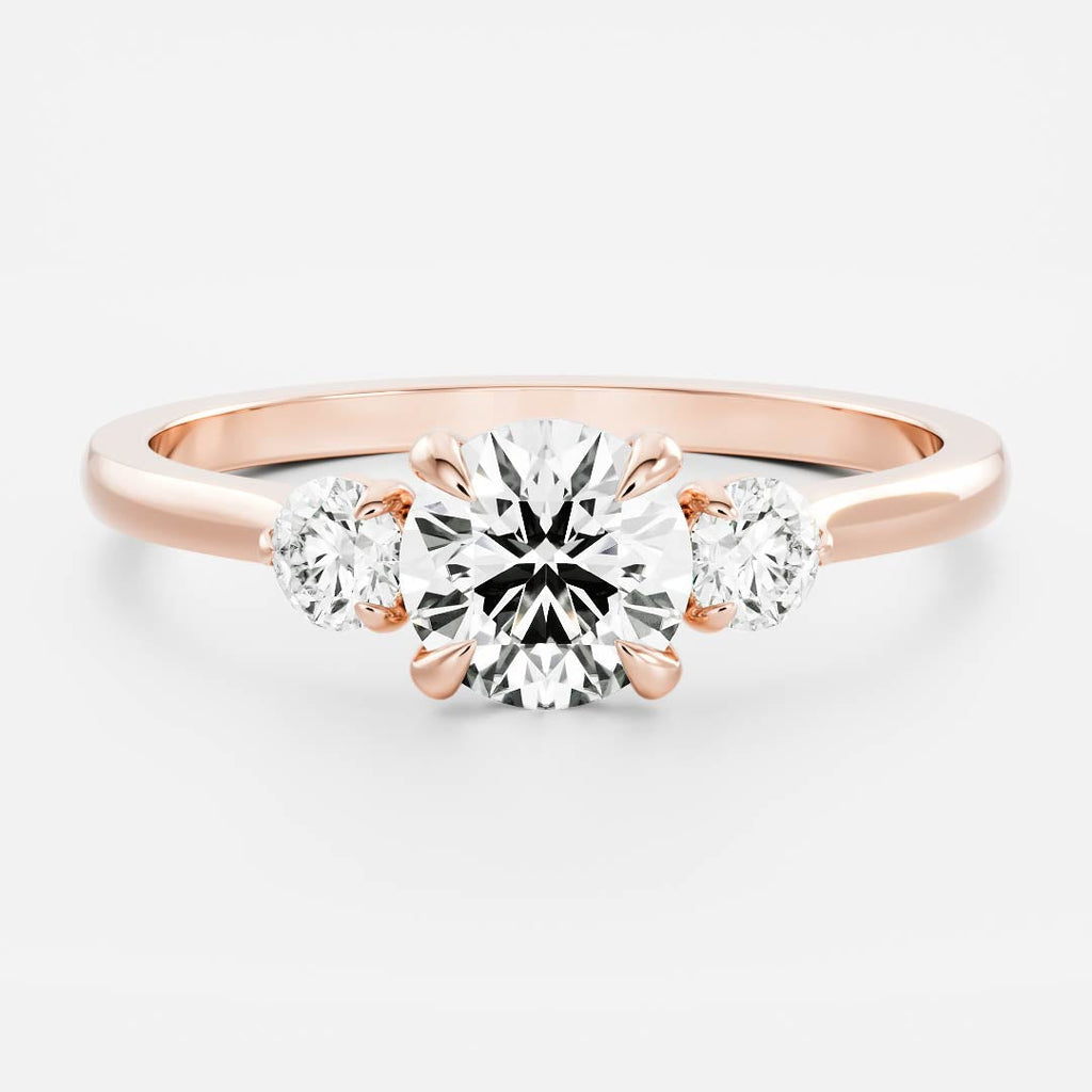 Solitaire-Oval Lab Grown Diamond Engagement Ring