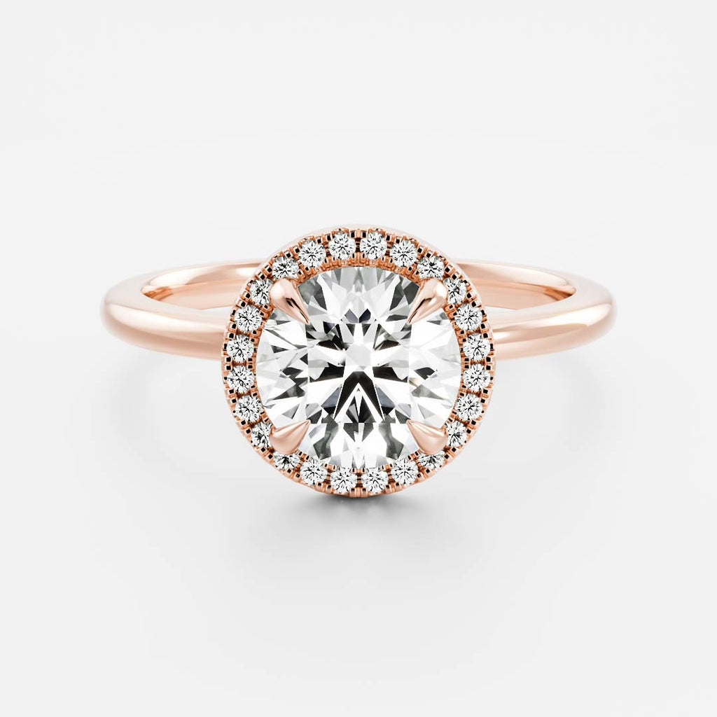 Solitaire-Oval Lab Grown Diamond Engagement Ring