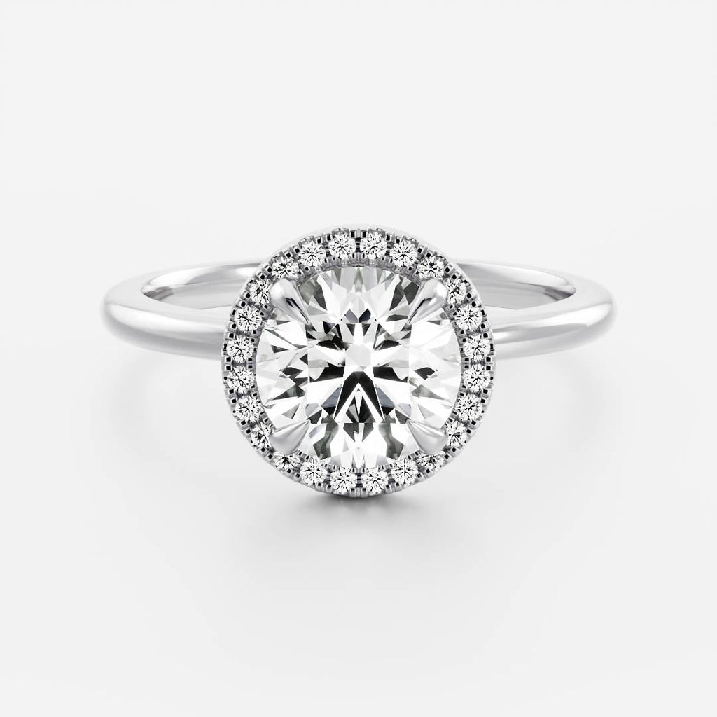 Solitaire-Oval Lab Grown Diamond Engagement Ring