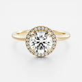 Solitaire-Oval Lab Grown Diamond Engagement Ring