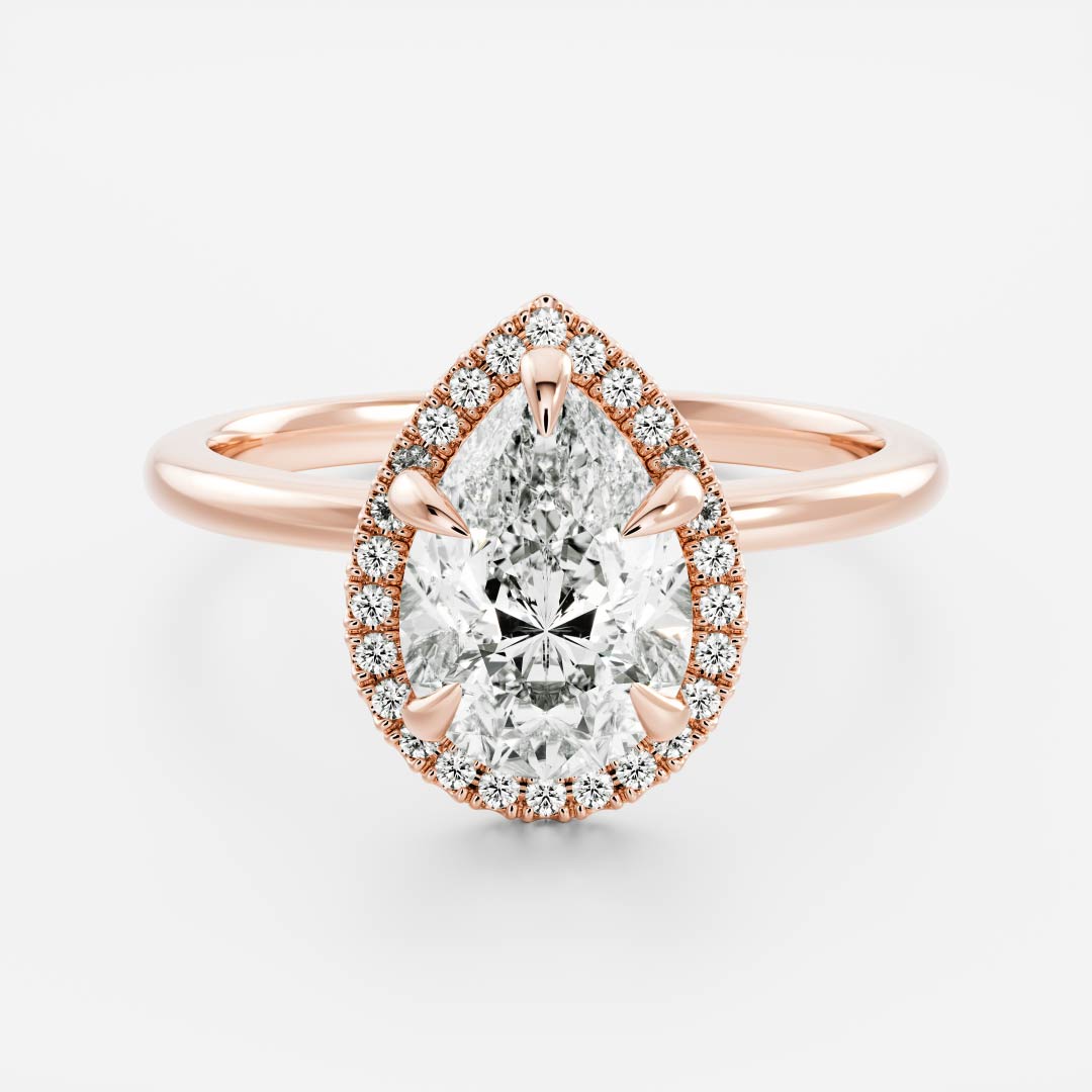 Solitaire- 1.0 CT Oval Moissanite Engagement Ring