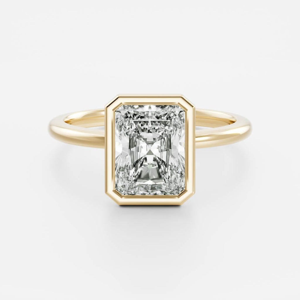 Solitaire-Oval Lab Grown Diamond Engagement Ring