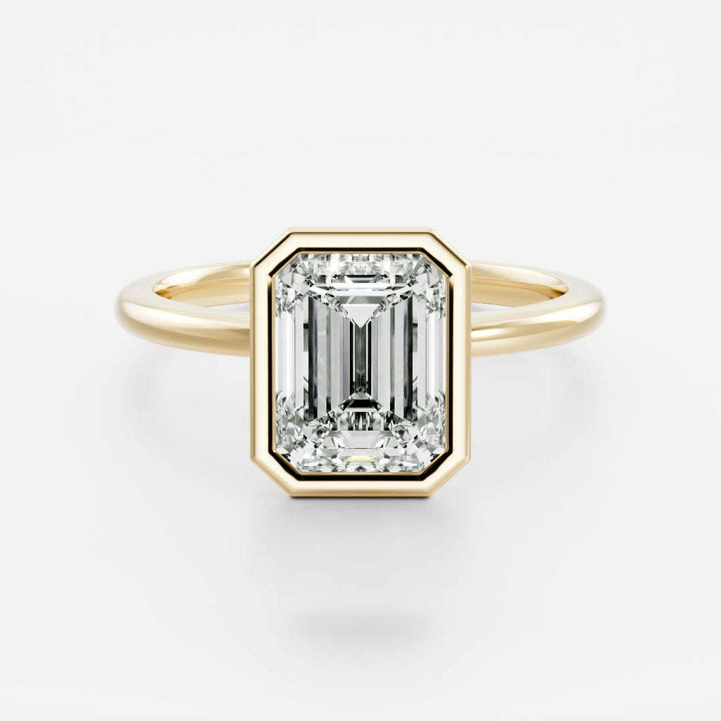 Solitaire-Oval Lab Grown Diamond Engagement Ring