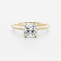 Solitaire- 1.0 CT Oval Moissanite Engagement Ring