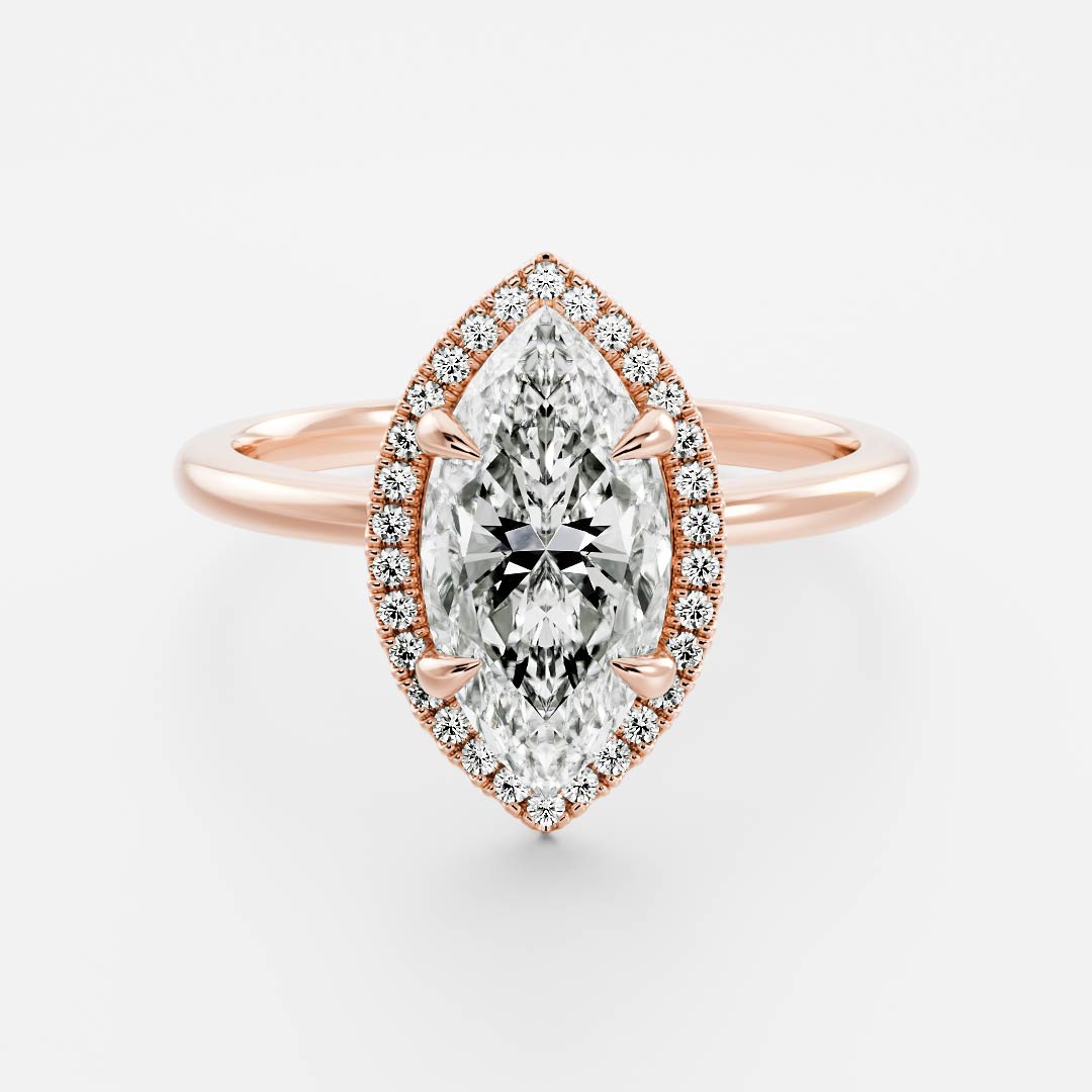 Solitaire- 1.0 CT Oval Moissanite Engagement Ring