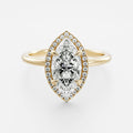 Solitaire-Oval Lab Grown Diamond Engagement Ring