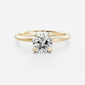 Solitaire-Oval Lab Grown Diamond Engagement Ring