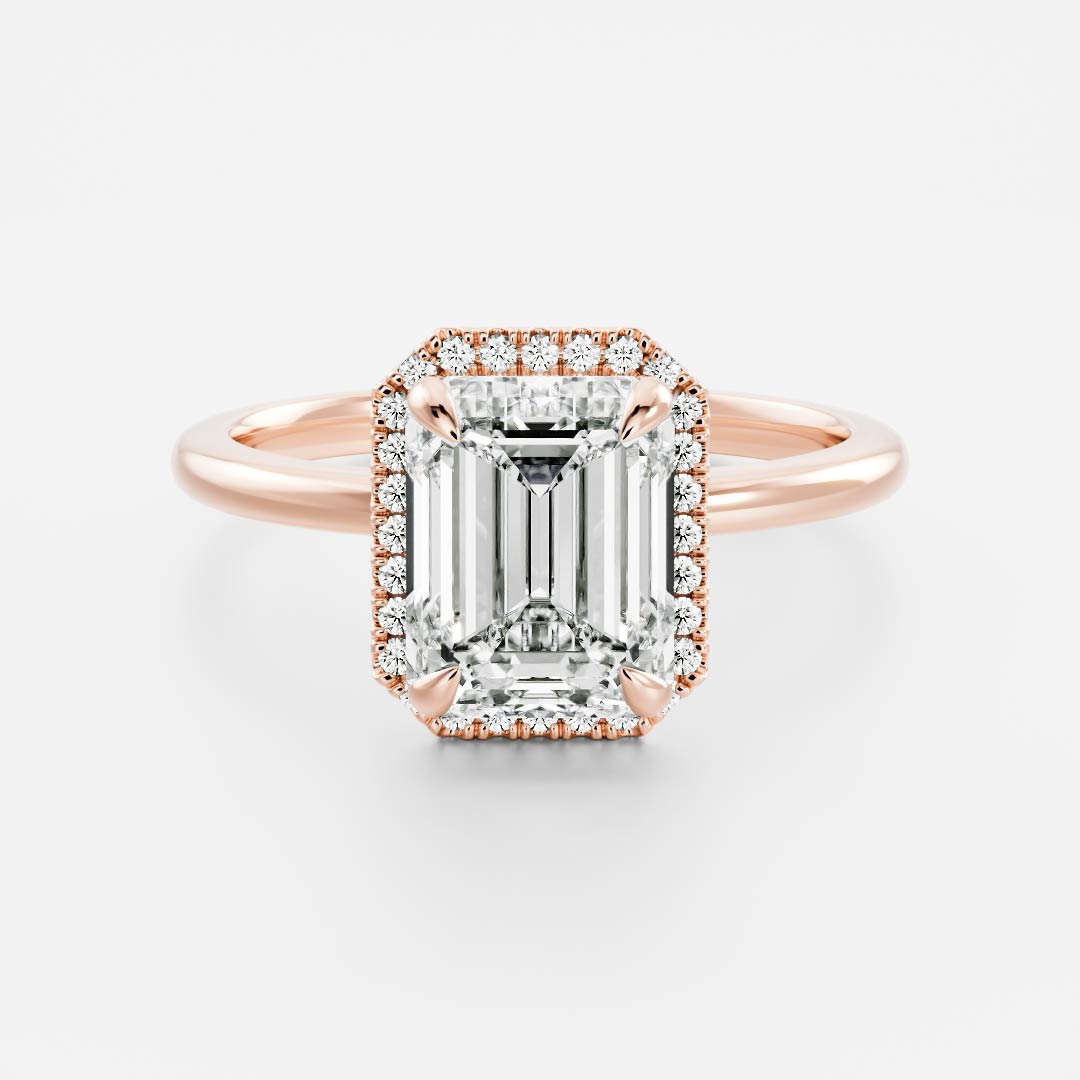 Solitaire- 1.0 CT Oval Moissanite Engagement Ring