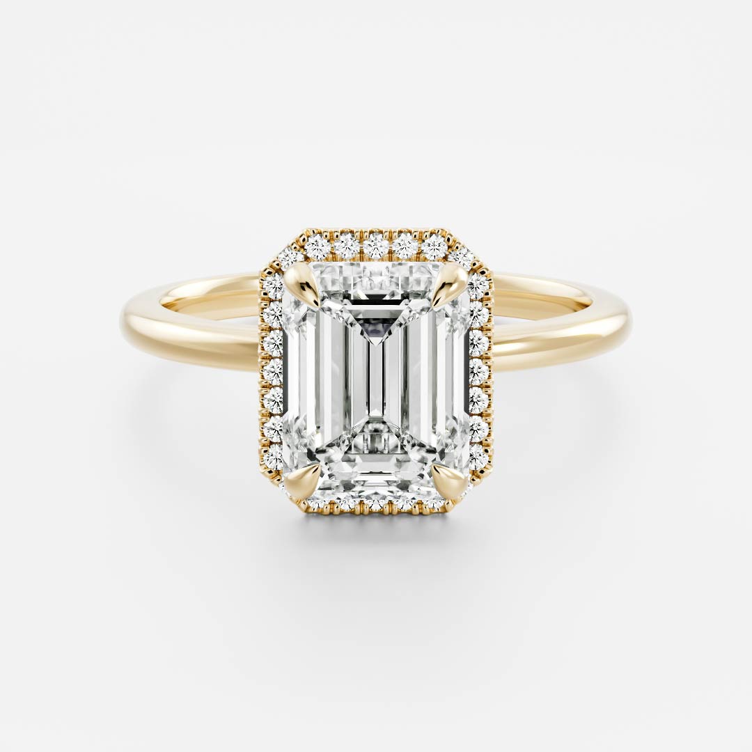 Solitaire- 1.0 CT Oval Moissanite Engagement Ring