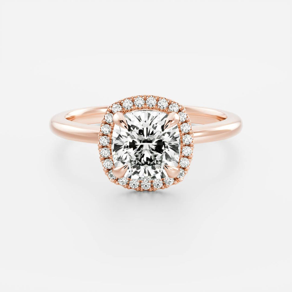Solitaire- 1.0 CT Oval Moissanite Engagement Ring