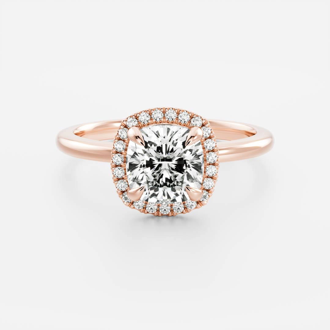 Solitaire- 1.0 CT Oval Moissanite Engagement Ring