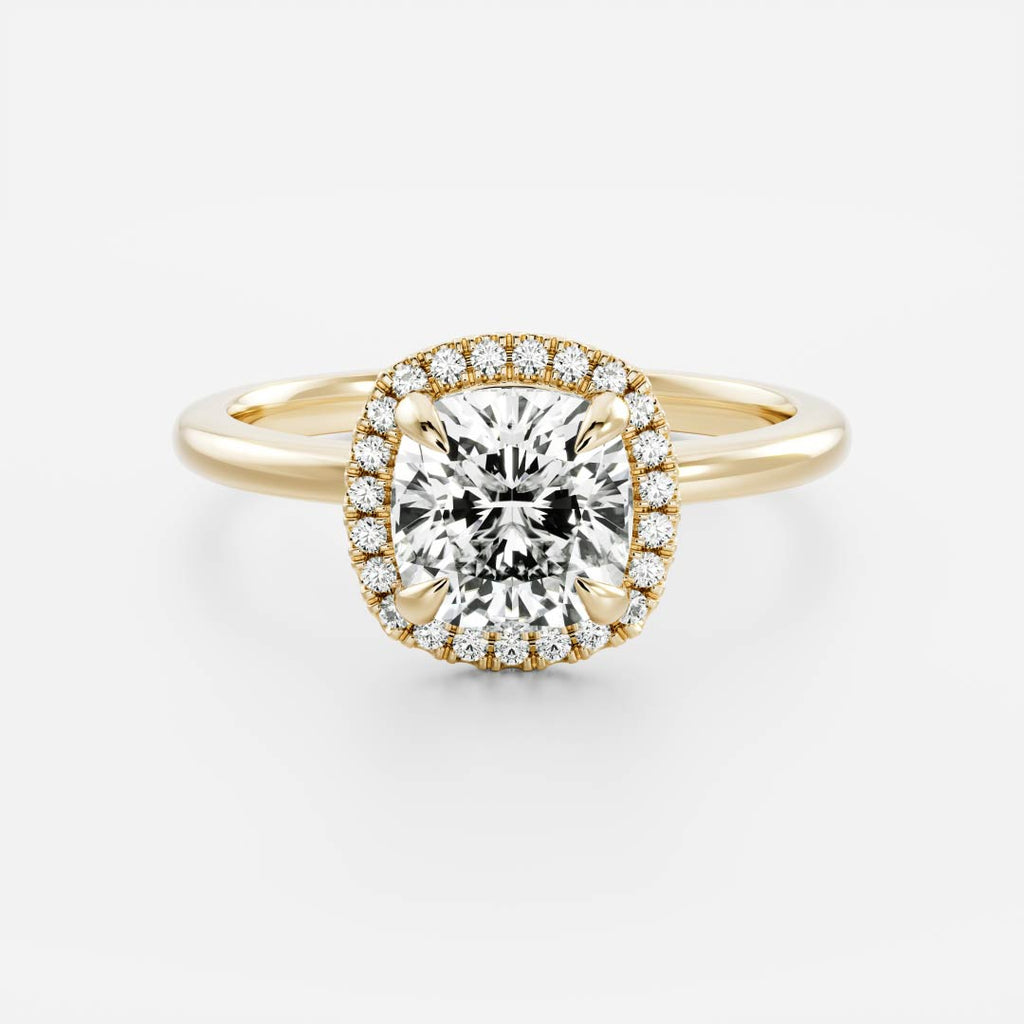 Solitaire-Oval Lab Grown Diamond Engagement Ring