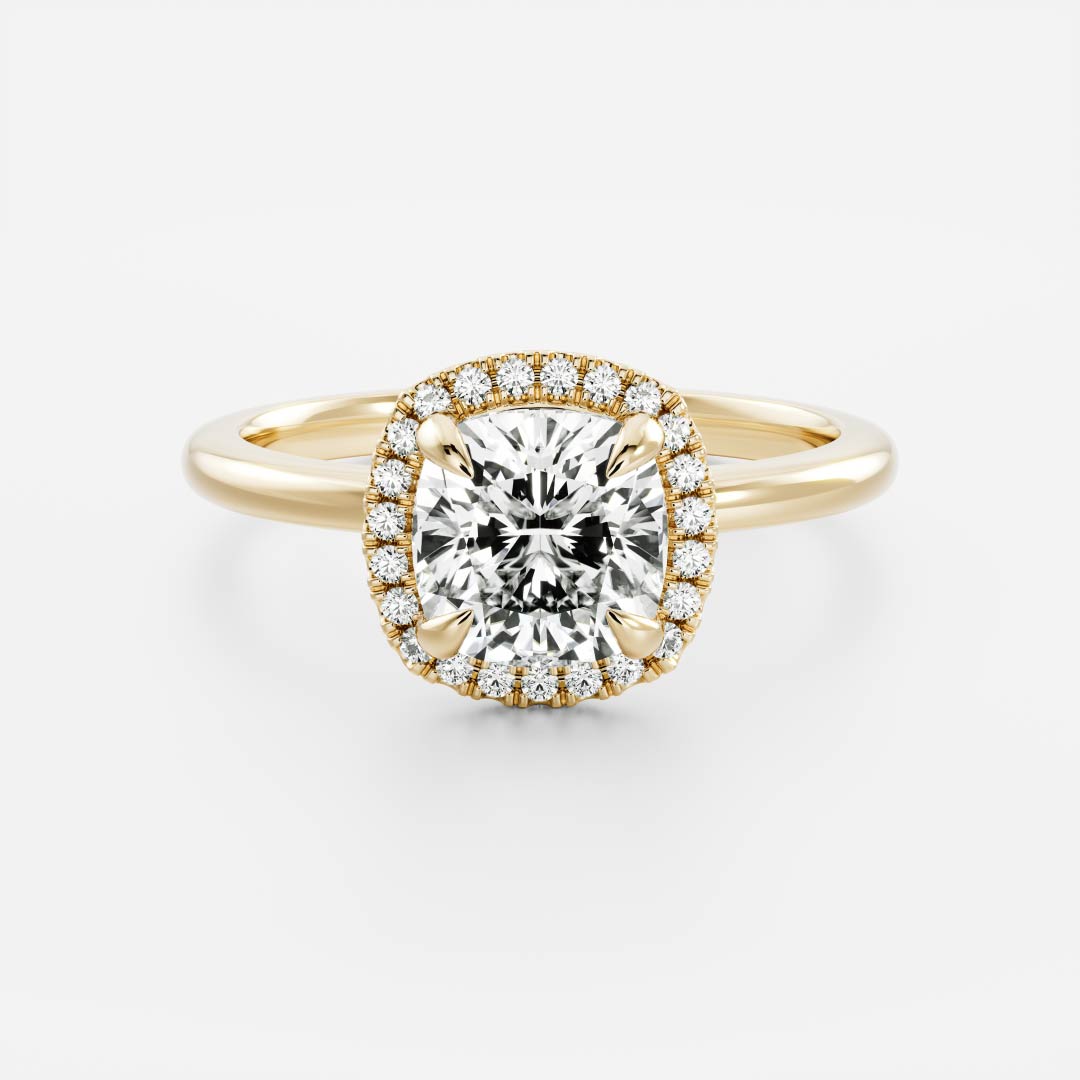 Solitaire-Oval Lab Grown Diamond Engagement Ring