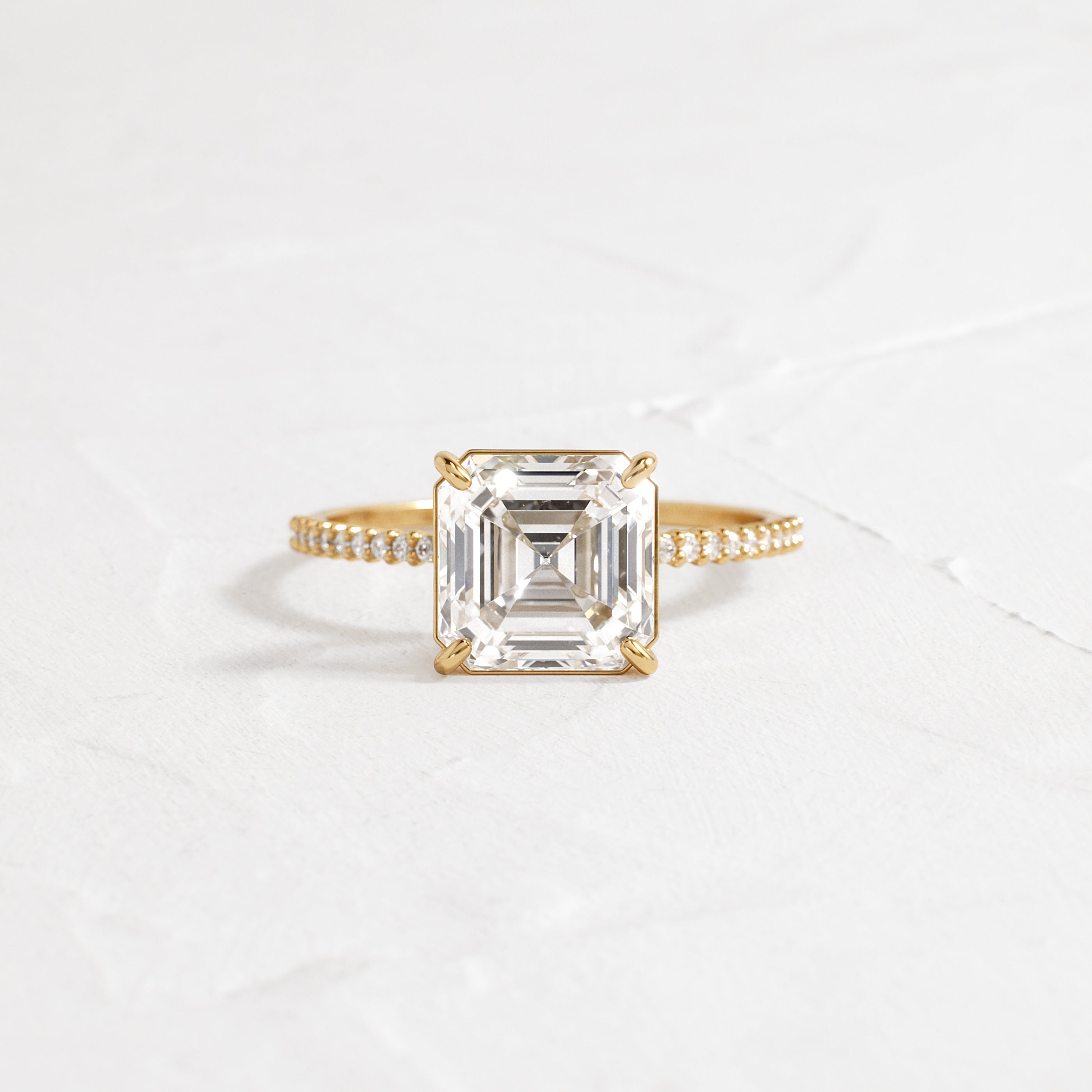 Solitaire-Oval Lab Grown Diamond Engagement Ring