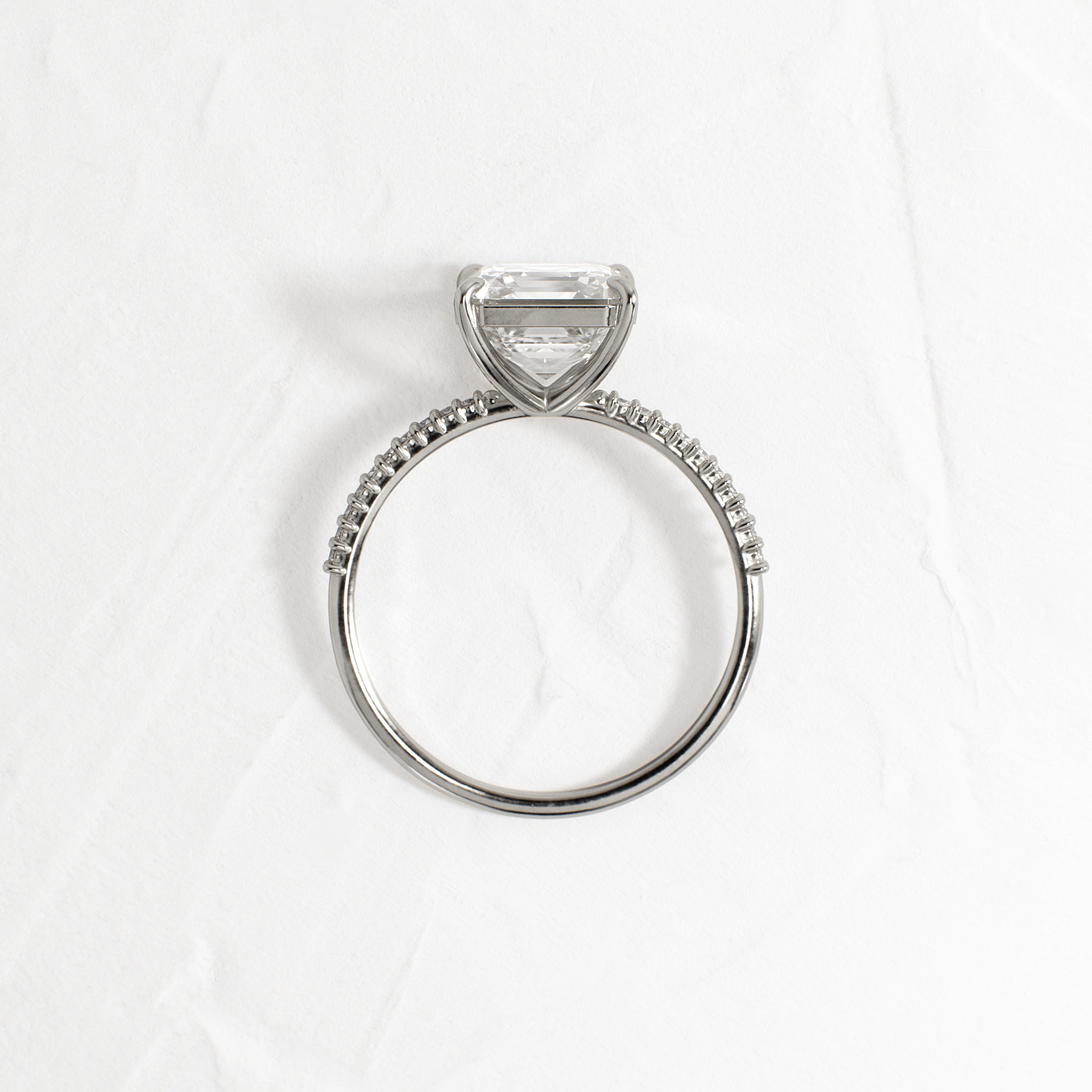 Solitaire-Oval Lab Grown Diamond Engagement Ring