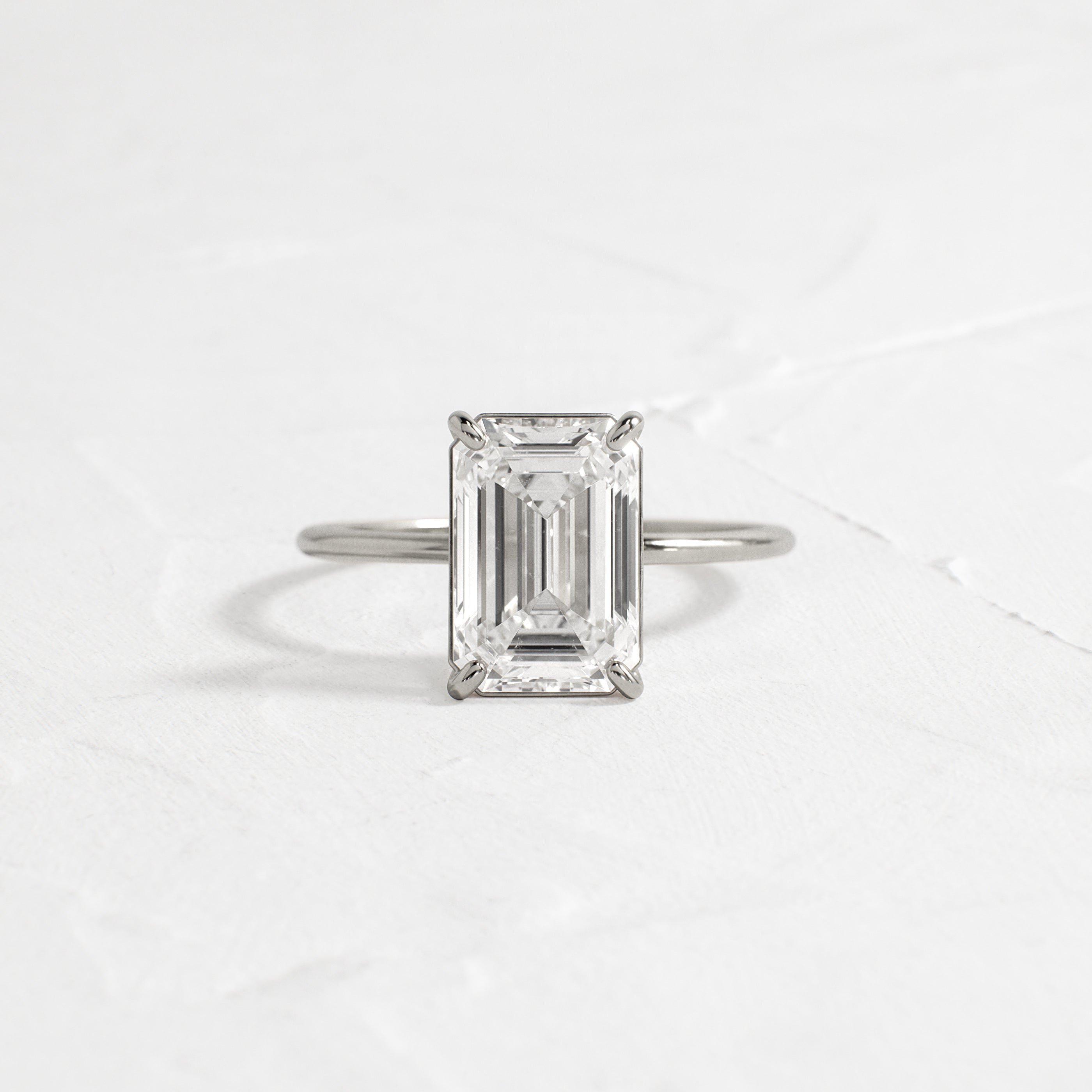 Solitaire-Oval Lab Grown Diamond Engagement Ring