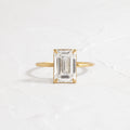 Solitaire-Oval Lab Grown Diamond Engagement Ring