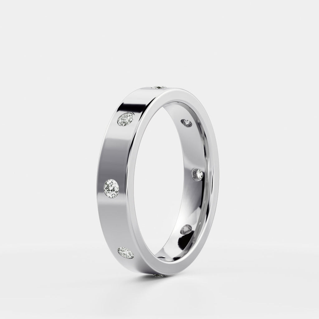 Eternity- 0.50 CT Round Lab Grown Diamond Wedding Band