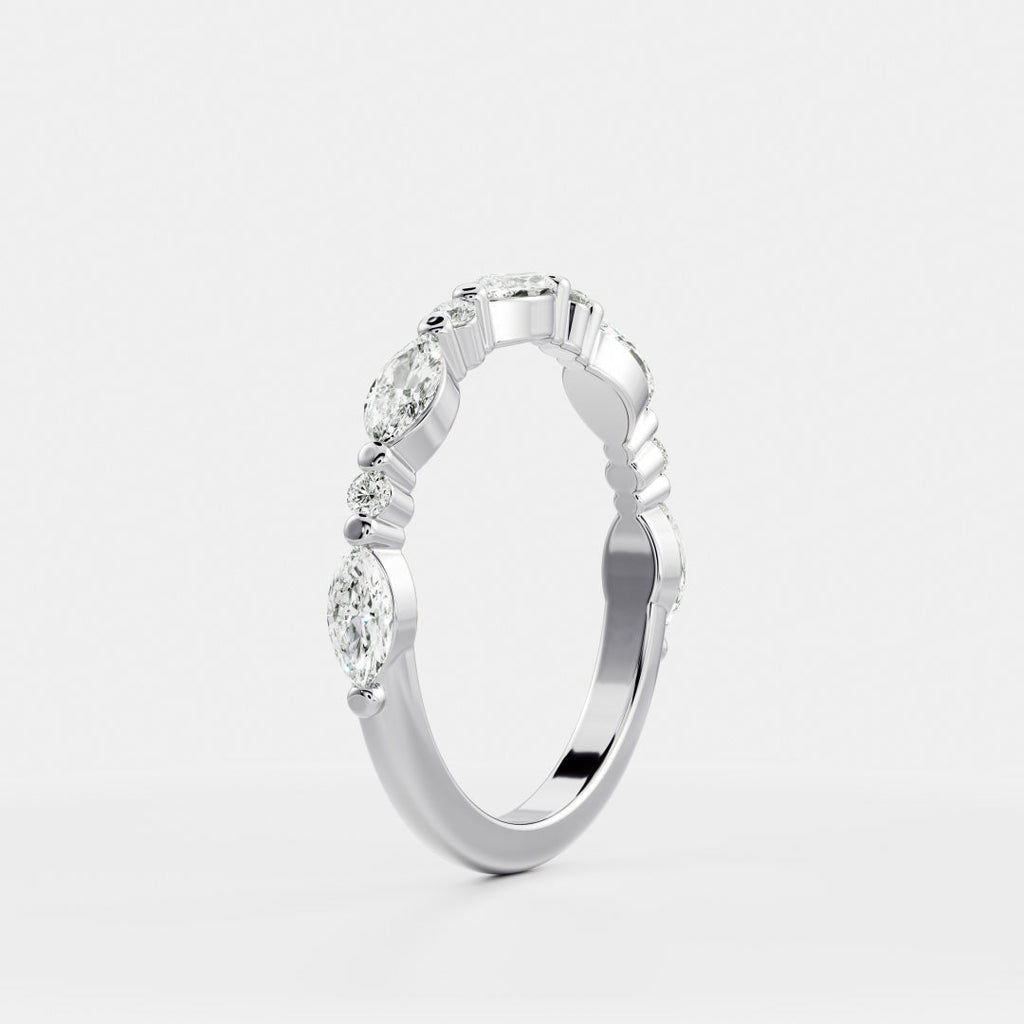 Eternity- 0.50 CT Round Lab Grown Diamond Wedding Band