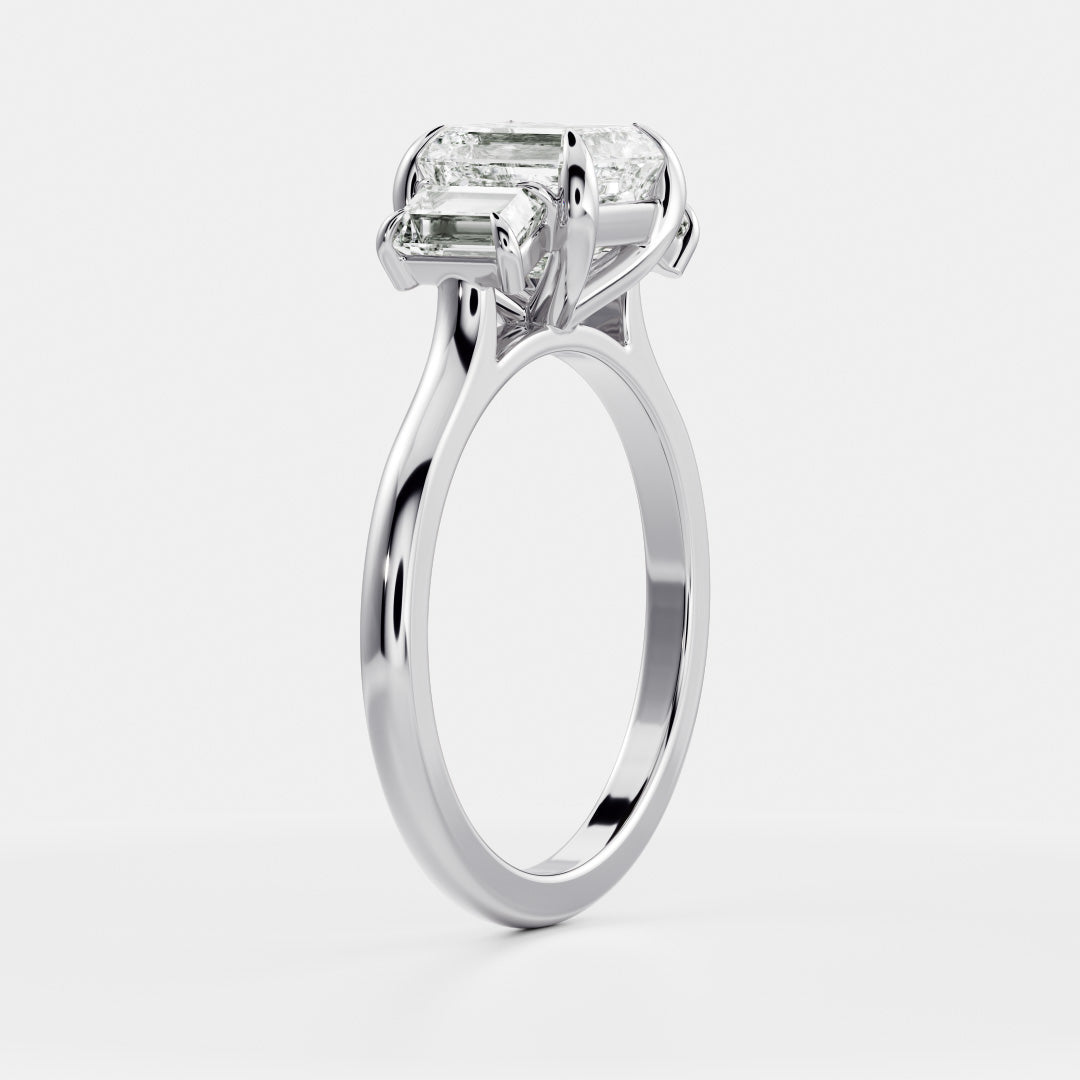 Solitaire-Oval Lab Grown Diamond Engagement Ring