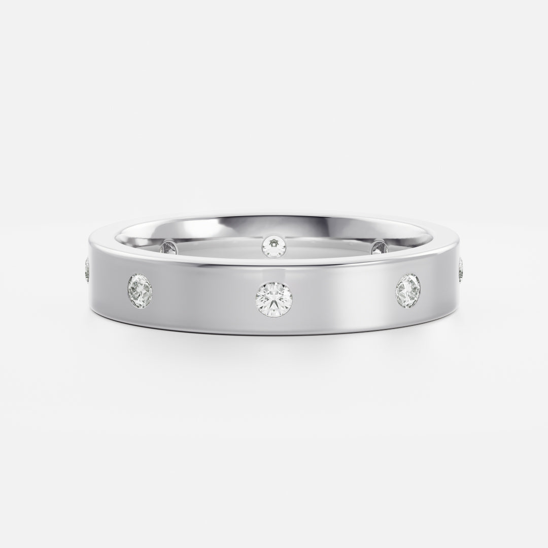 Eternity- 0.50 CT Round Lab Grown Diamond Wedding Band