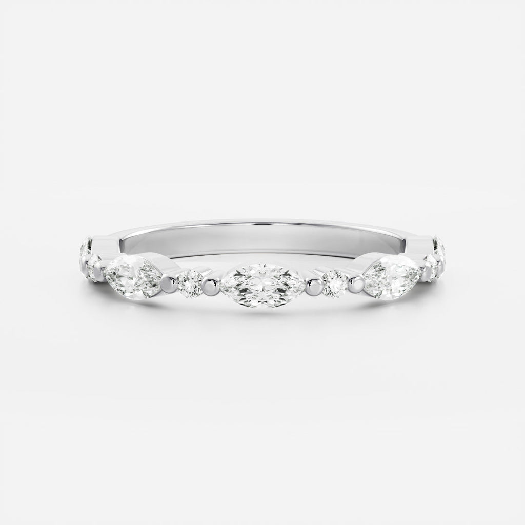 Eternity- 0.50 CT Round Lab Grown Diamond Wedding Band