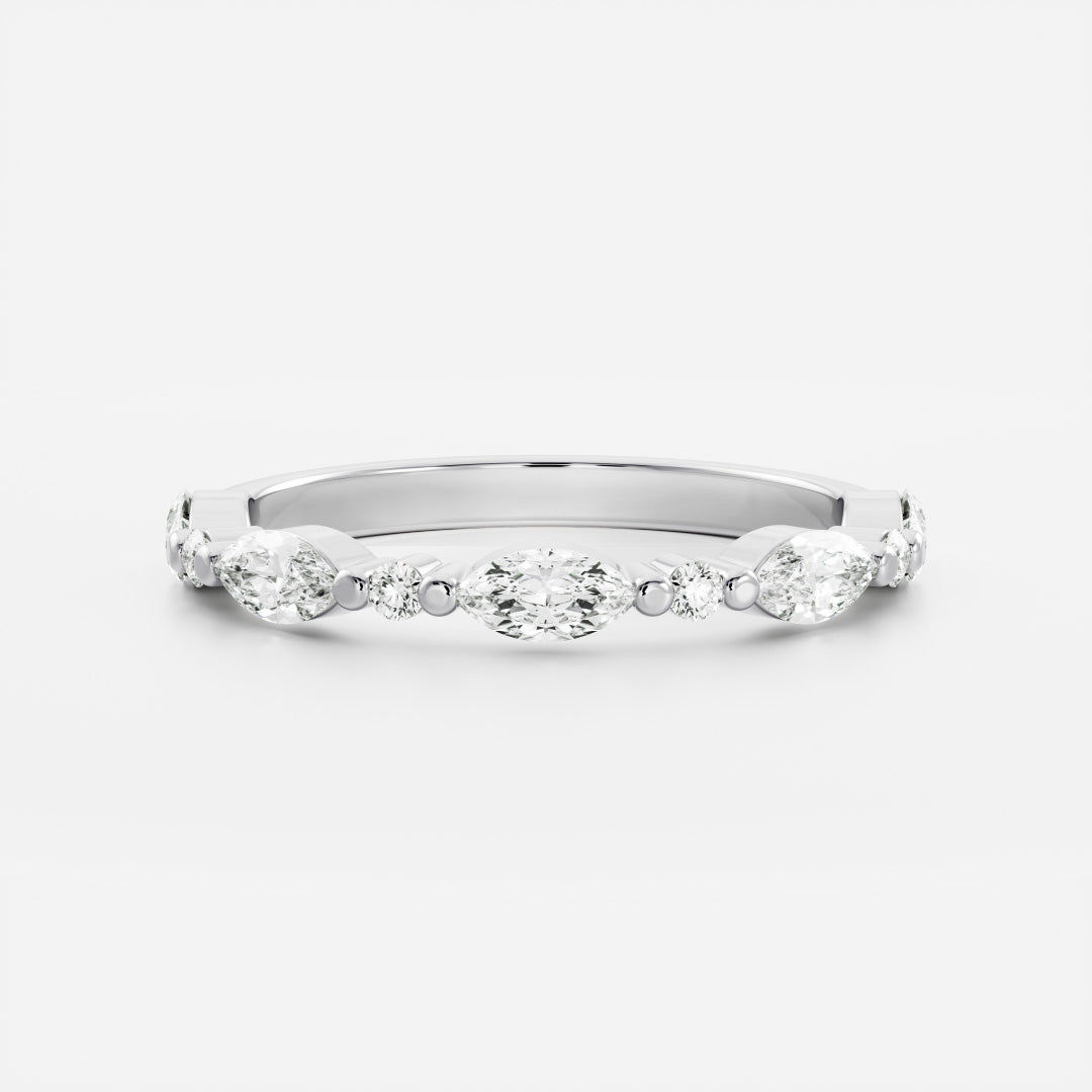 Eternity- 0.50 CT Round Lab Grown Diamond Wedding Band