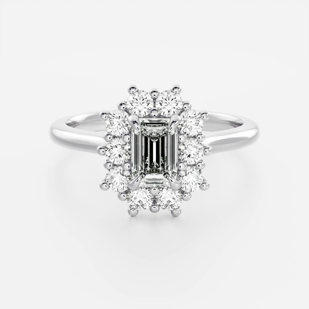 Solitaire-Oval Lab Grown Diamond Engagement Ring
