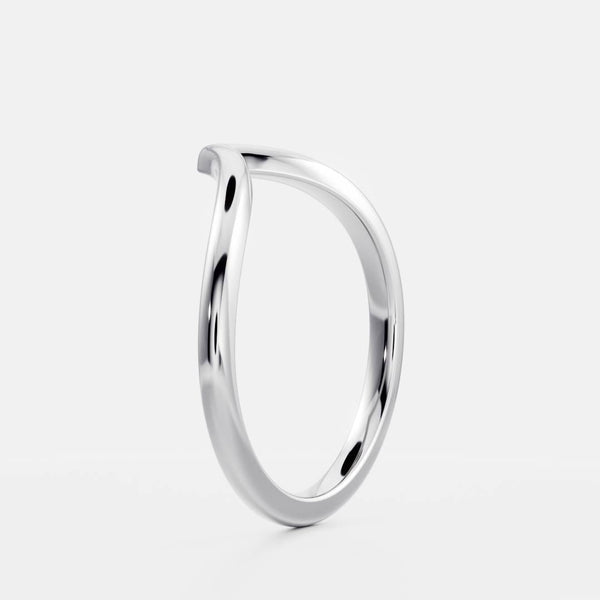 Chevron Plain- Wedding Band - Chevron Plain- Wedding Band