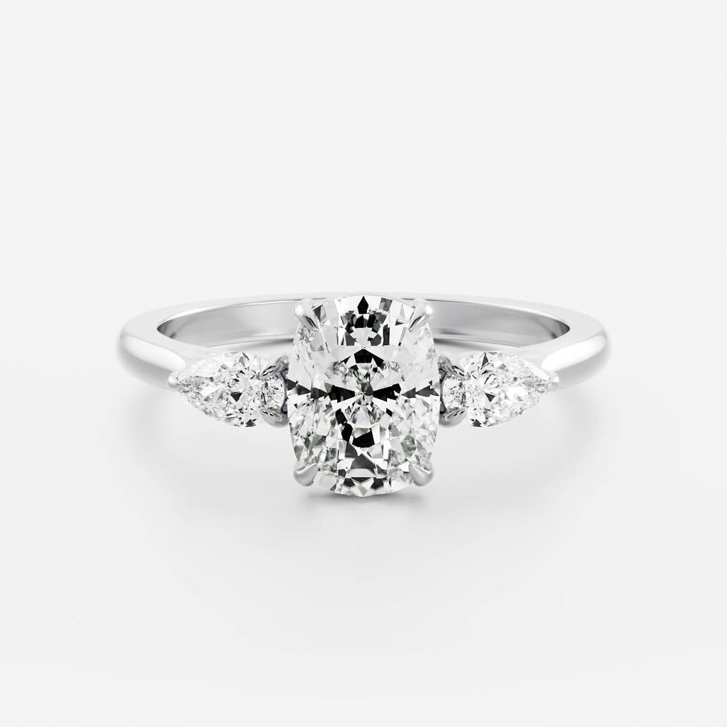 Solitaire-Oval Lab Grown Diamond Engagement Ring