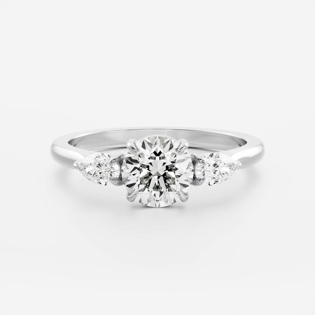 Solitaire-Oval Lab Grown Diamond Engagement Ring
