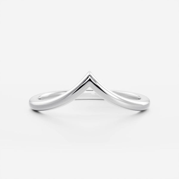 Chevron Plain- Wedding Band - Chevron Plain- Wedding Band