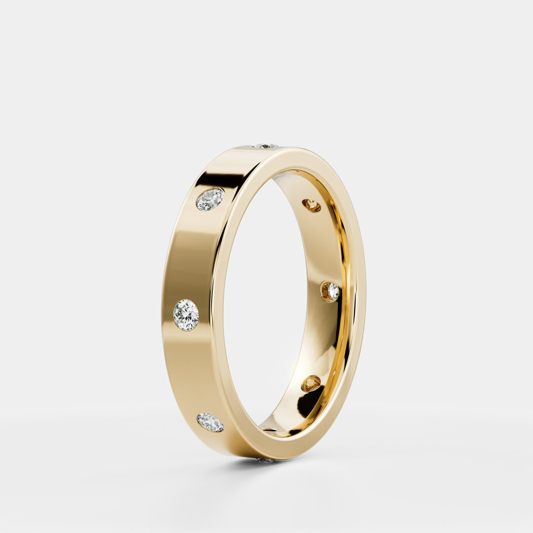 Eternity- 0.50 CT Round Lab Grown Diamond Wedding Band