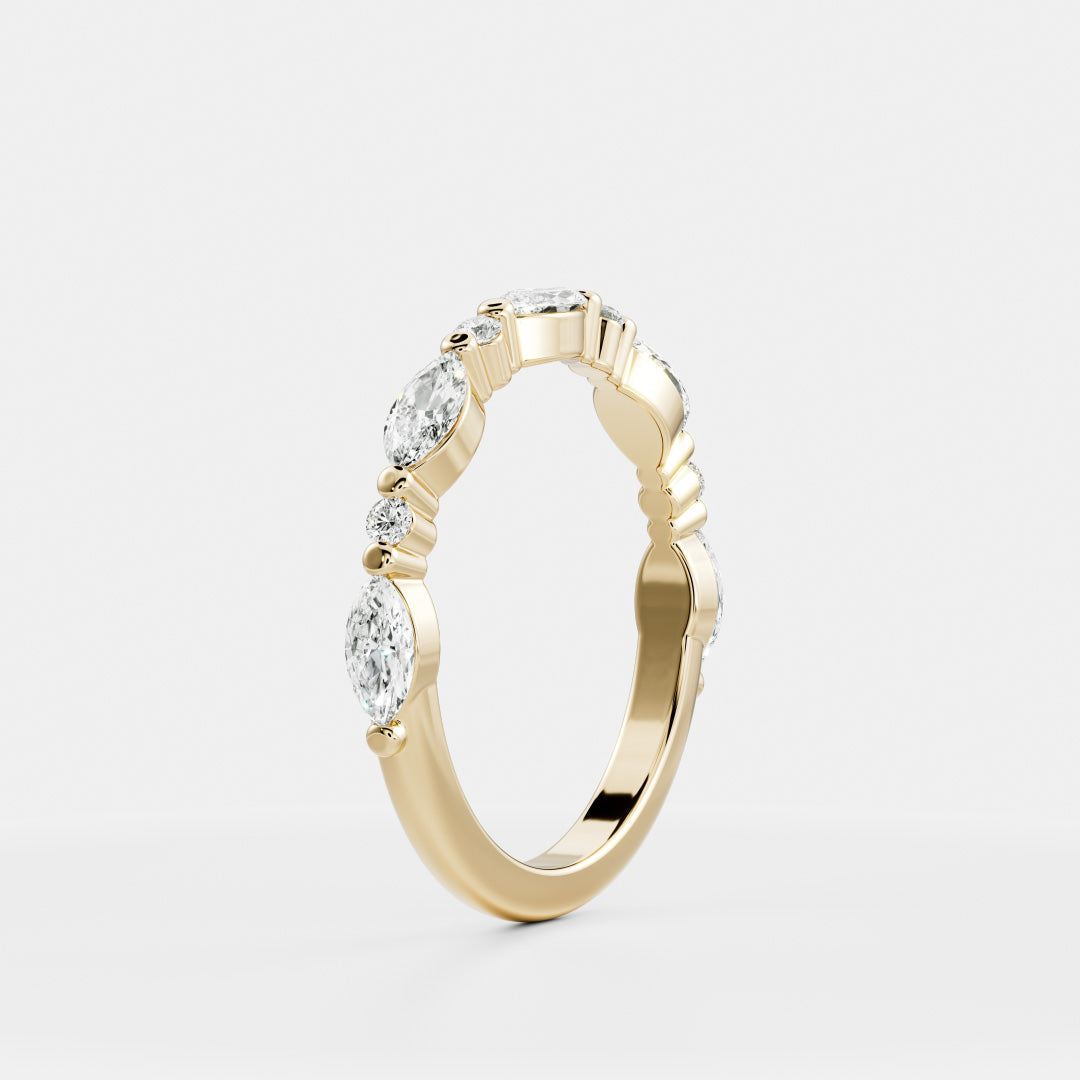 Eternity- 0.50 CT Round Lab Grown Diamond Wedding Band