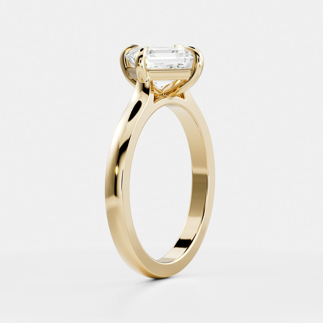Solitaire-Oval Lab Grown Diamond Engagement Ring